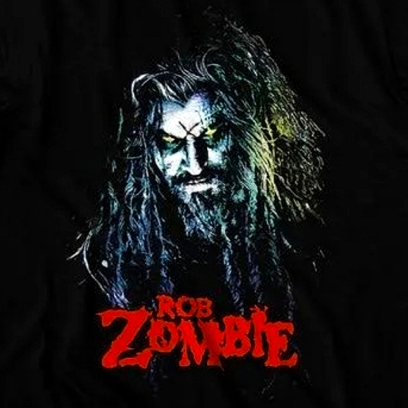 Rob Zombie Hell Billy Head Black Shirt - Picture 3 of 3